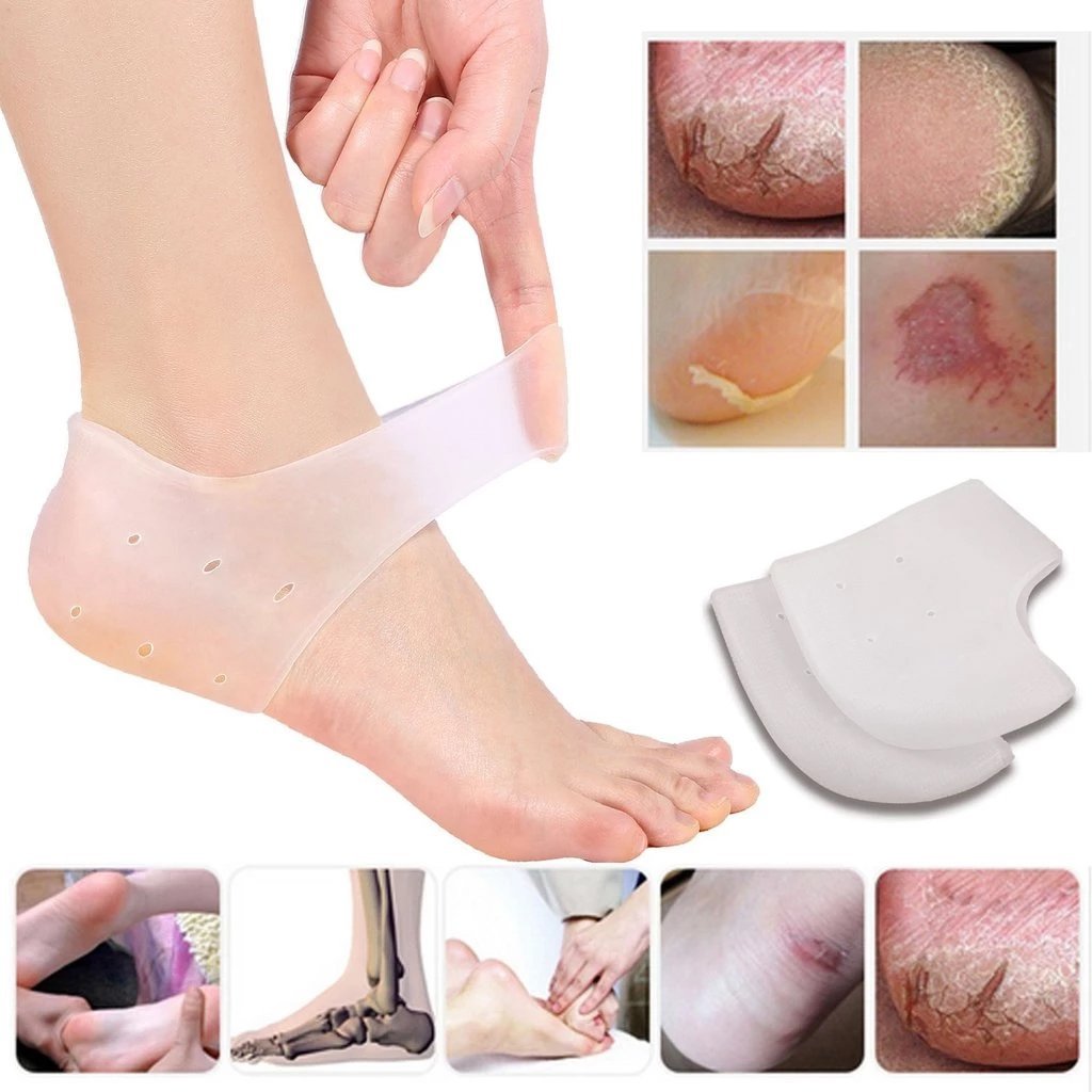 Moisturizing Skin Softening Silicone Gel for Dry Cracked Heel Repair (Multicolour) - infinityexculsivestore.com