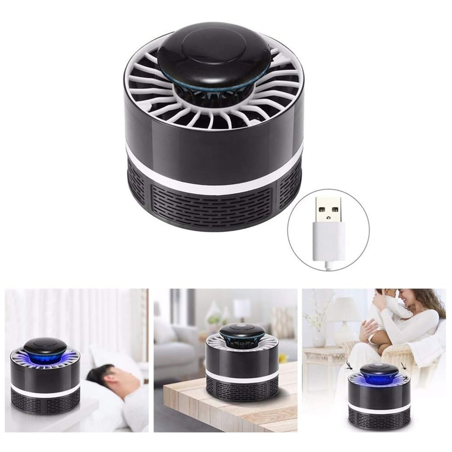 Mosquito Killer Light 5W USB Smart Optically Controlled Insect Killing Lamp Use Forbad room - infinityexculsivestore.com