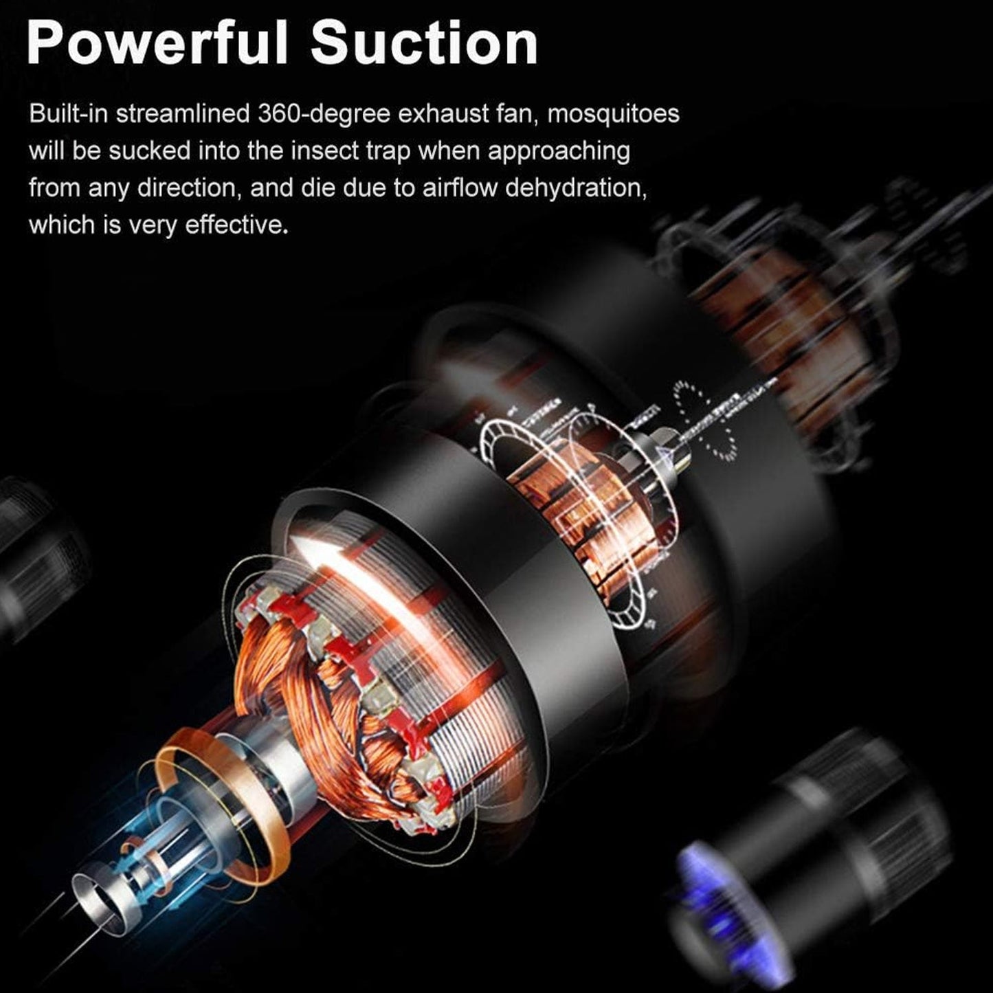 Mosquito Killer Light 5W USB Smart Optically Controlled Insect Killing Lamp Use Forbad room - infinityexculsivestore.com