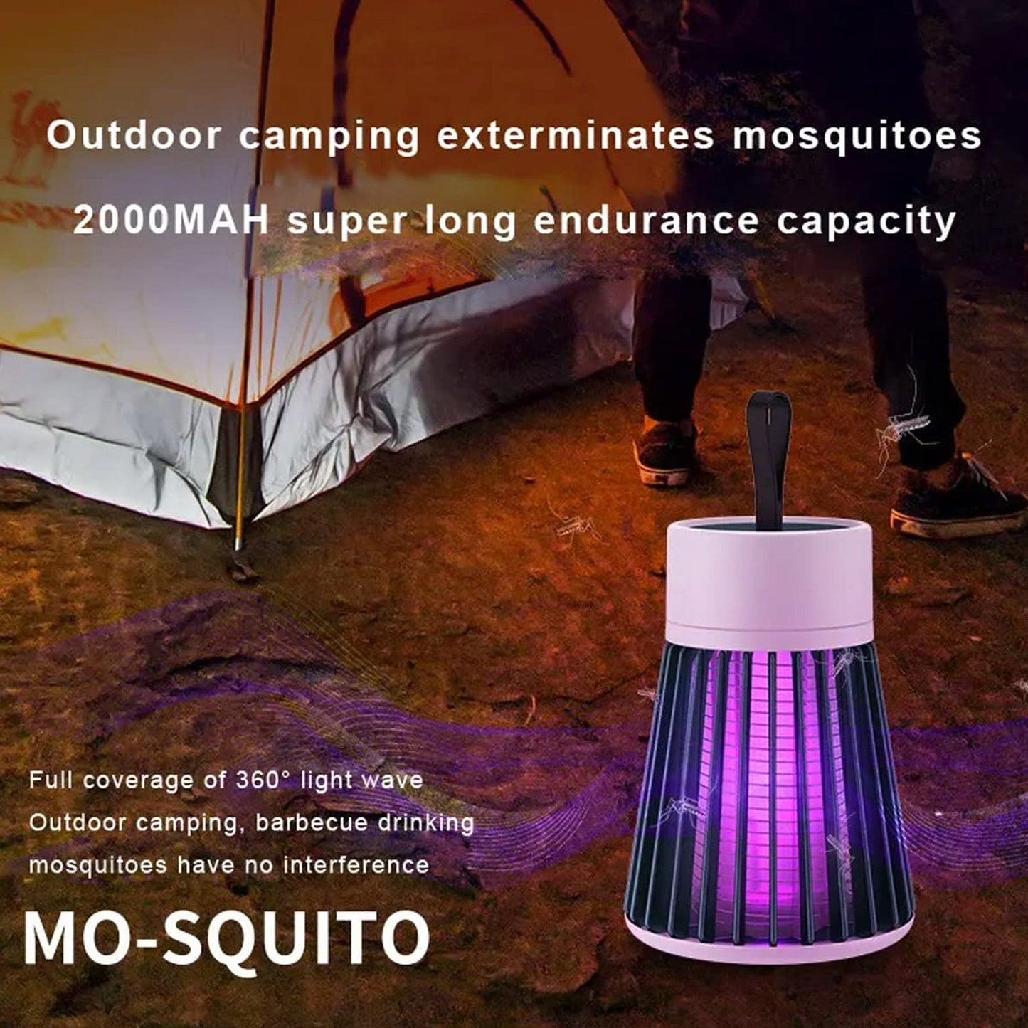 Mosquito Killer Machine Mosquito Killer USB Powered Bug Zapper Mosquito Lamp For Home Electric LED Lamp Mosquito Killer Indoor / Outdoor Mosquito Trap Machine - infinityexculsivestore.com