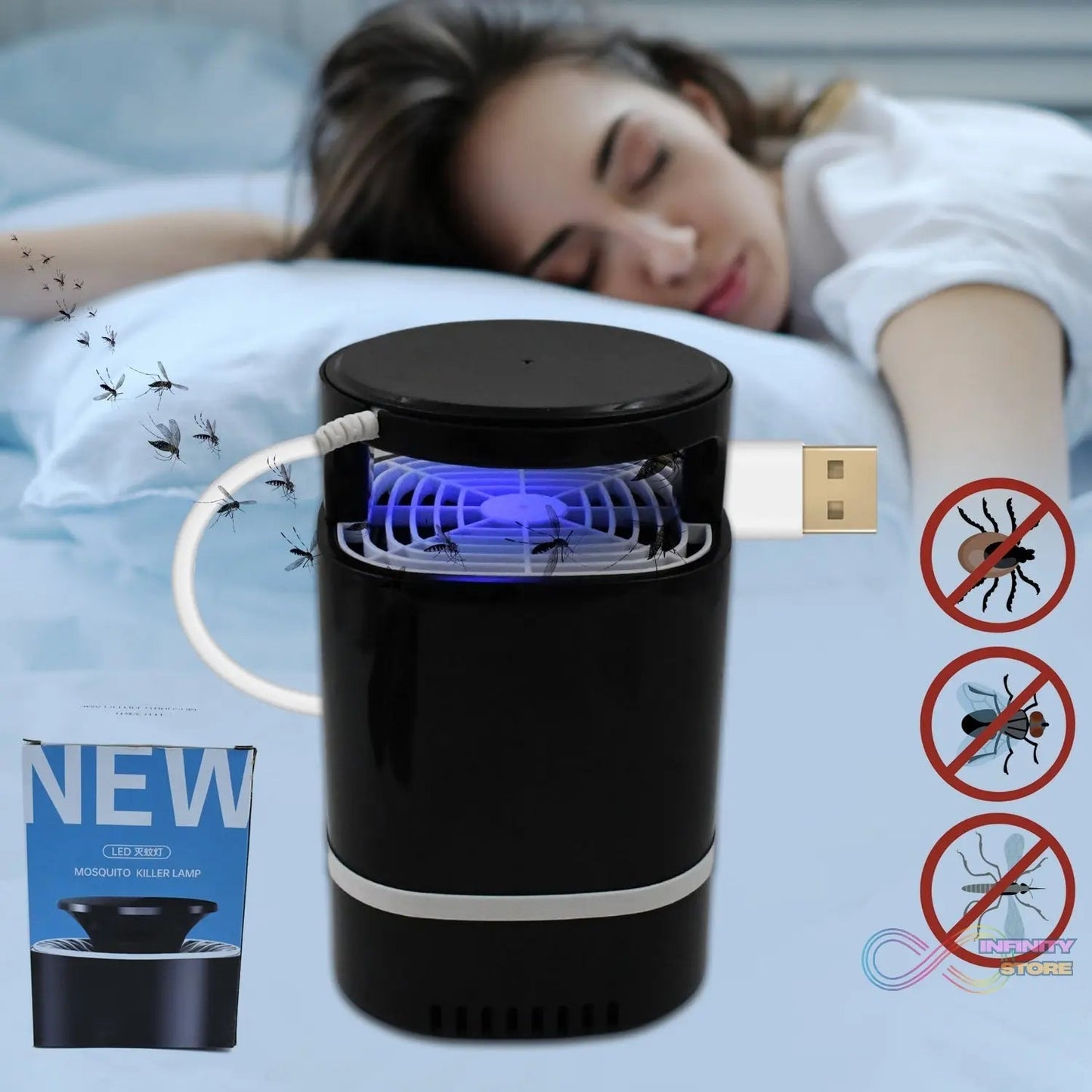Mosquito Killer Machine USB Powered (1 Pc) - infinityexculsivestore.com