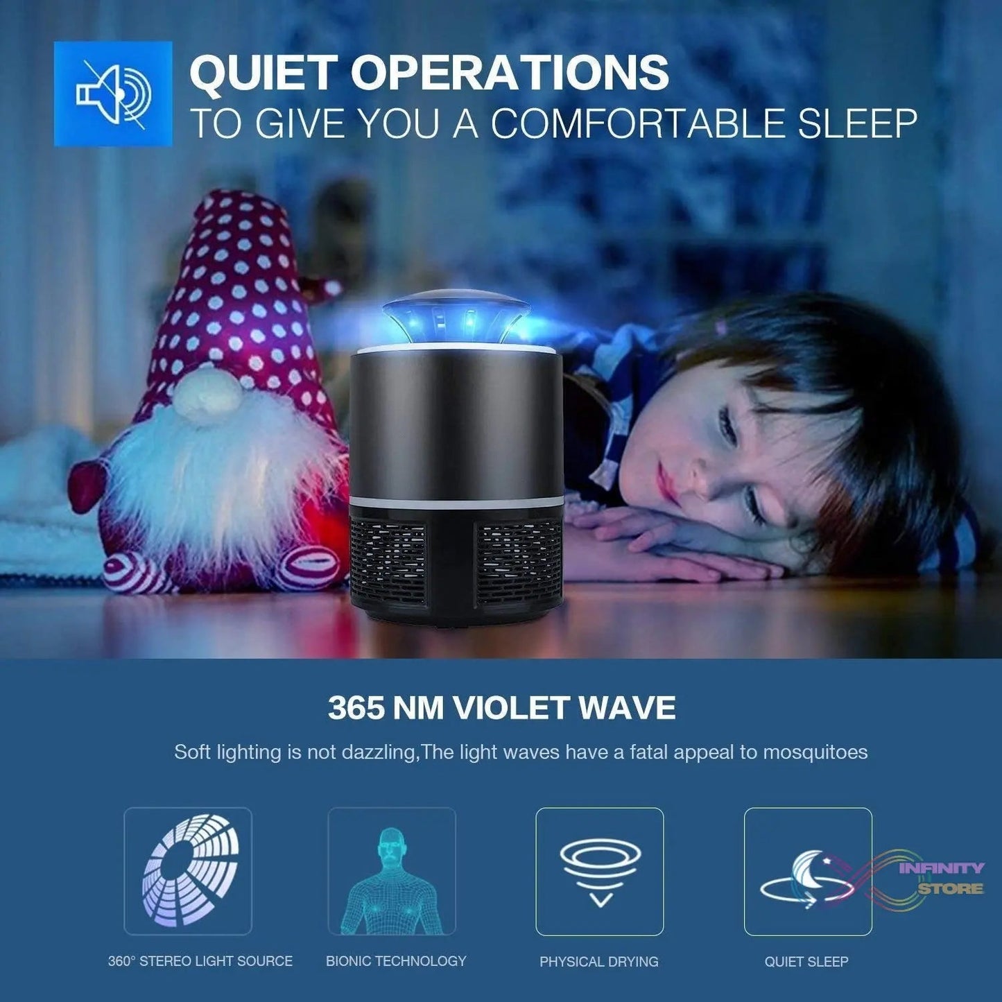 Mosquito Killer Machine USB Powered (1 Pc) - infinityexculsivestore.com