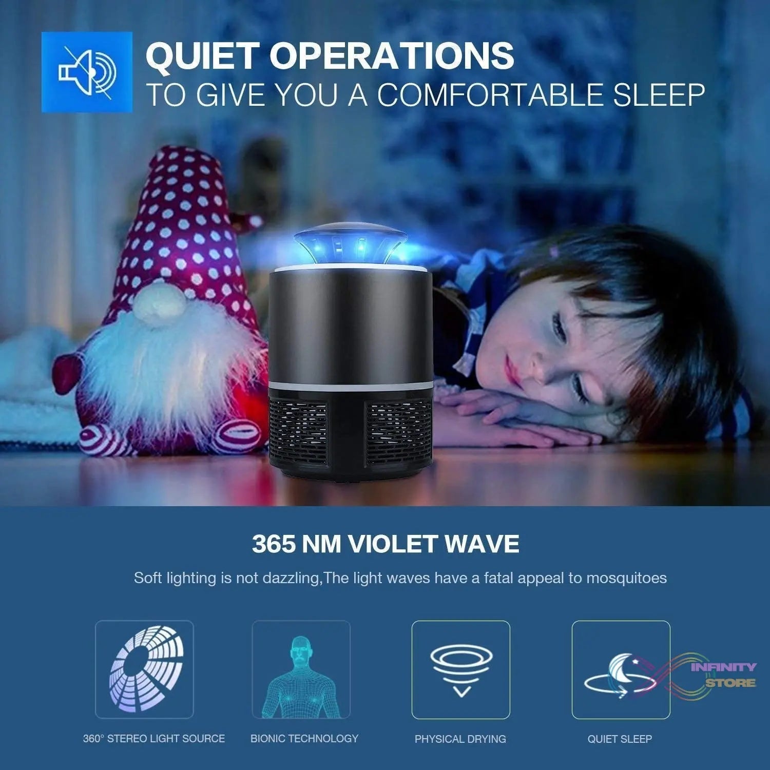 Mosquito Killer Machine USB Powered (1 Pc) - infinityexculsivestore.com