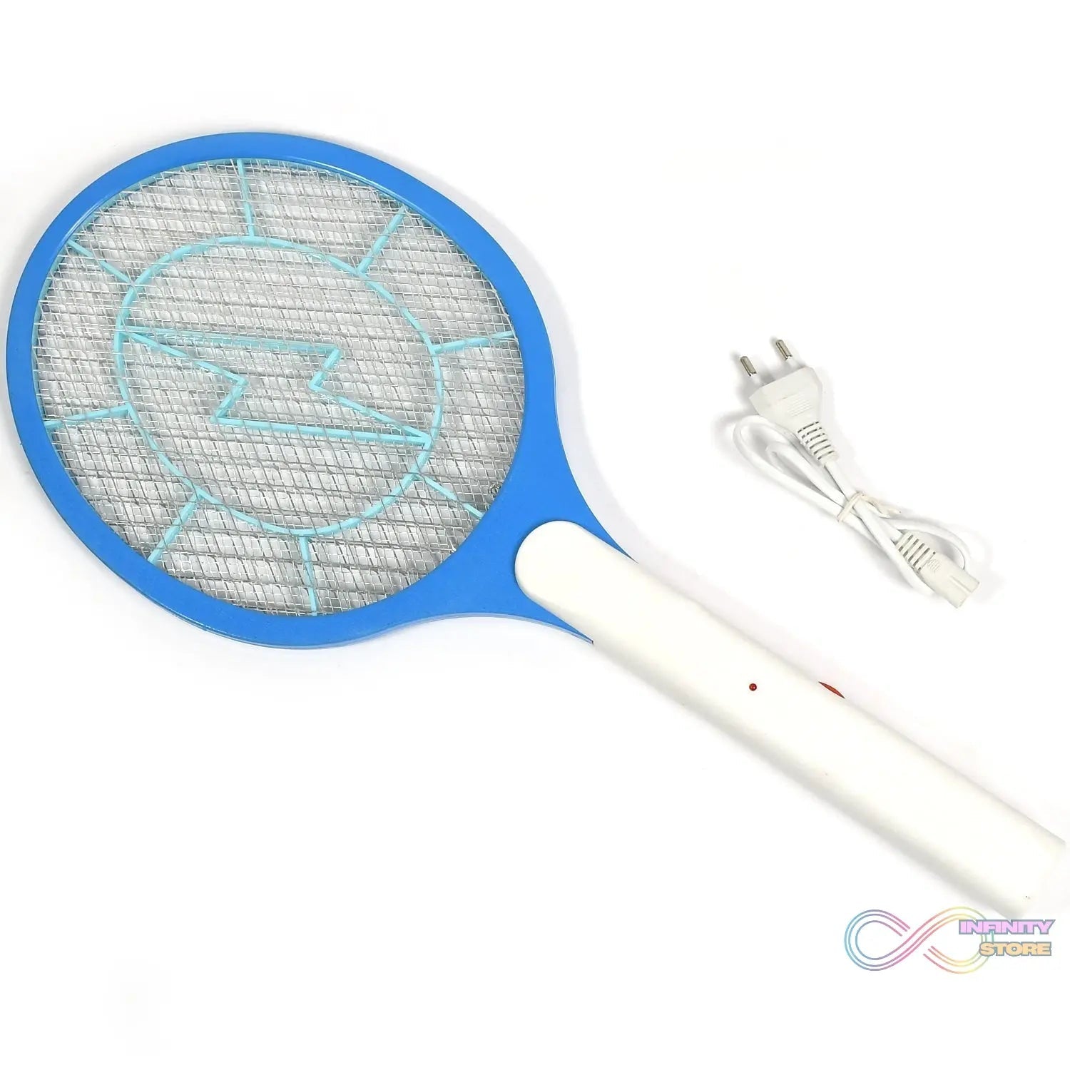 Mosquito Killer Racket Rechargeable Handheld Electric Fly Swatter Mosquito Killer Racket Bat, Electric Insect Killer (Quality Assured) (with cable) - infinityexculsivestore.com