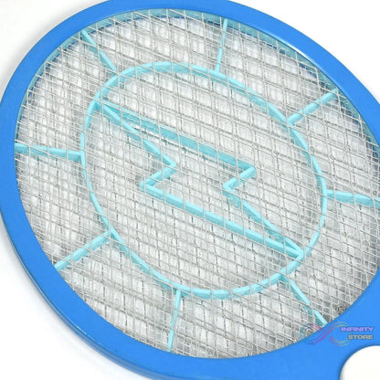 Mosquito Killer Racket Rechargeable Handheld Electric Fly Swatter Mosquito Killer Racket Bat, Electric Insect Killer (Quality Assured) (with cable) - infinityexculsivestore.com