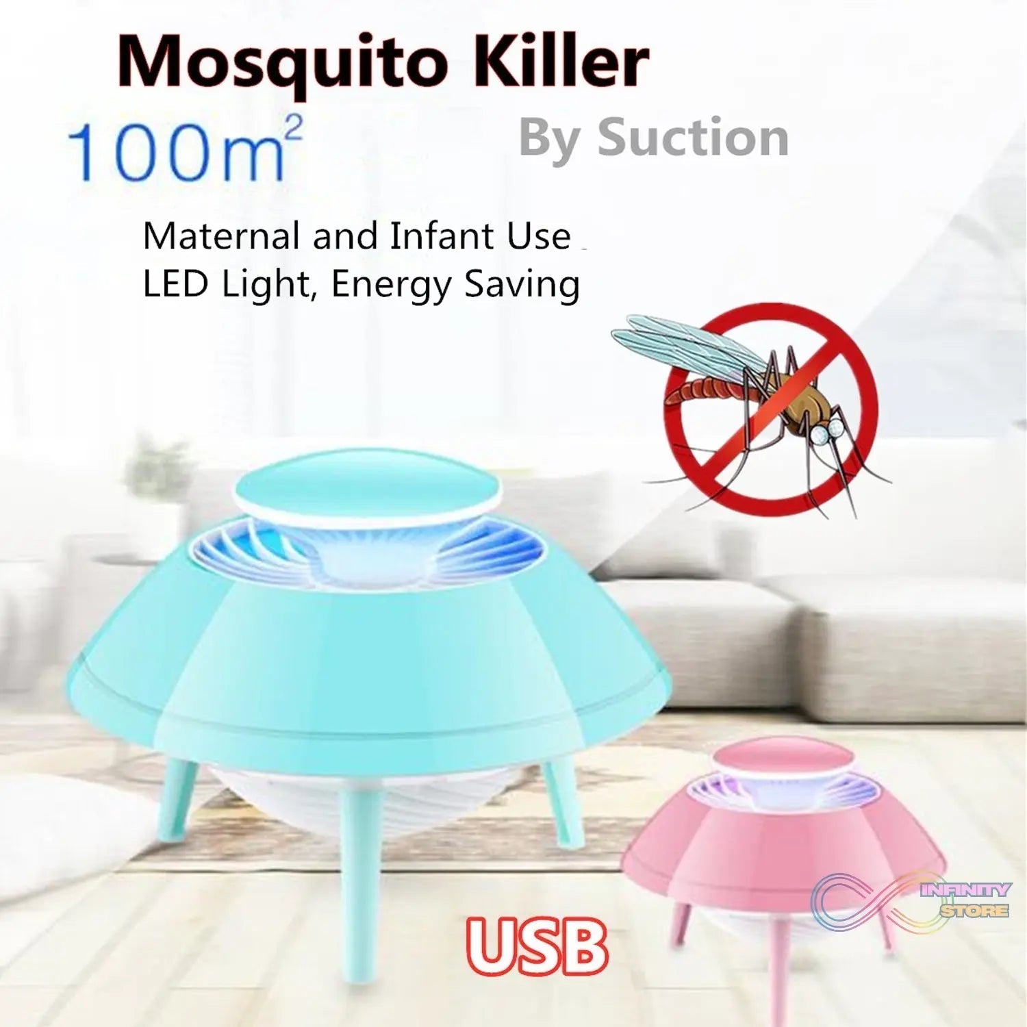 Mosquito Trap Killer Space Ship Design lamp Flying saucer mosquito catcher suction Machine - infinityexculsivestore.com