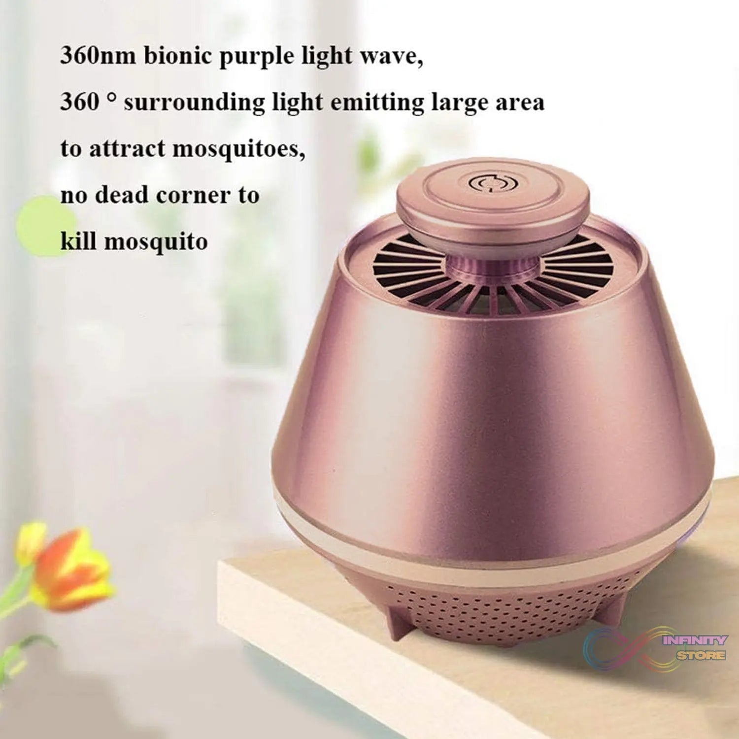 Mosquito Trap Repellent Lamp (1 Pc) - infinityexculsivestore.com