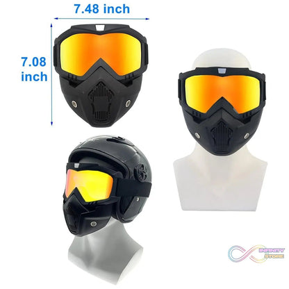 Motorcycle Goggles Off - Road Helmet Goggles Windproof Glasses Goggles Mask (1 Pc) - infinityexculsivestore.com