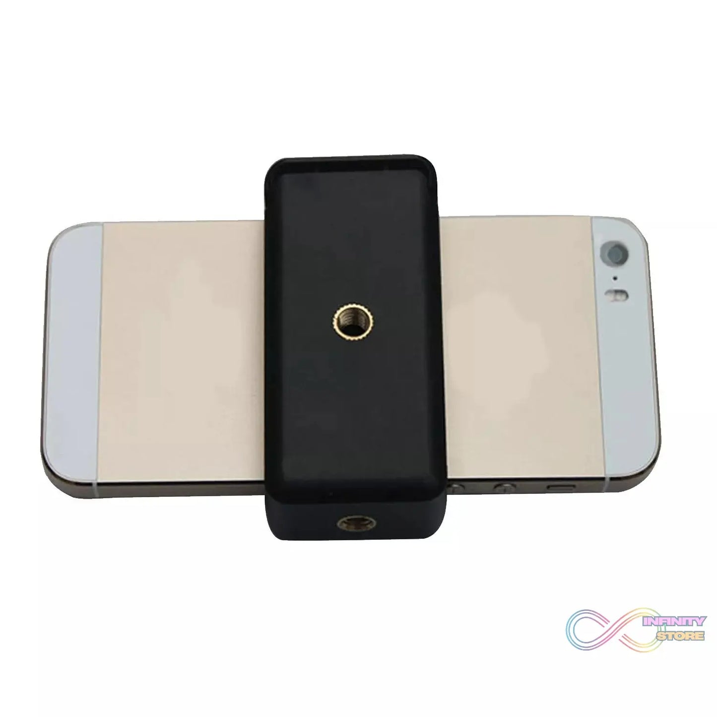 Compact air vent phone holder with secure lock mechanism for mobile phones