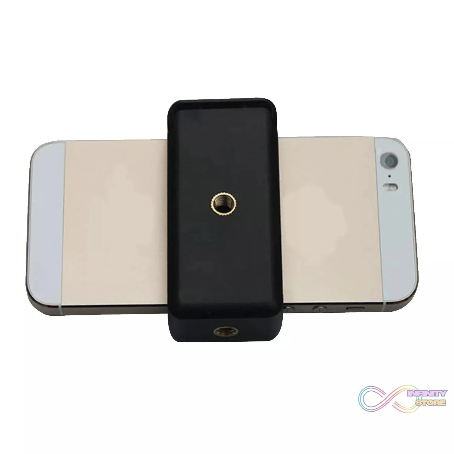 Compact air vent phone holder with secure lock mechanism for mobile phones