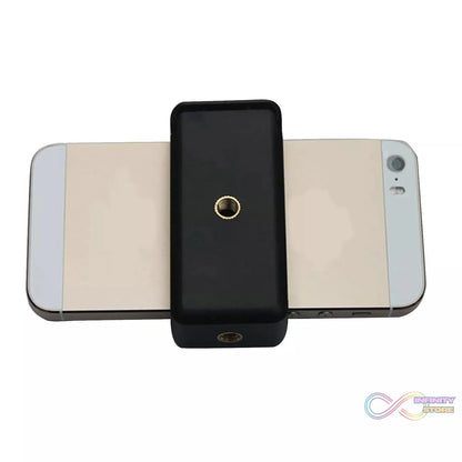 Compact air vent phone holder with secure lock mechanism for mobile phones