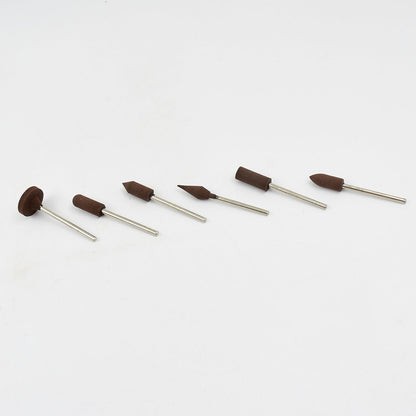 Mounted Points Abrasive Stone Head Mounted Grinding Wheel Bits Rotary Tool Kit (6 Pcs) - infinityexculsivestore.com