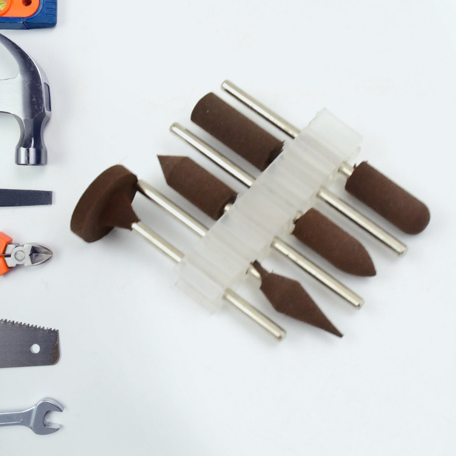 Mounted Points Abrasive Stone Head Mounted Grinding Wheel Bits Rotary Tool Kit (6 Pcs) - infinityexculsivestore.com