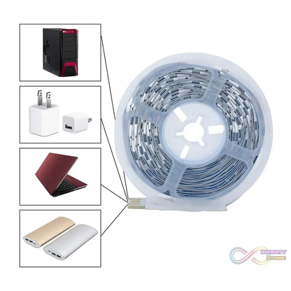 Multi Coloured 10M RGB LED Strip Lights (1 Pc) - infinityexculsivestore.com