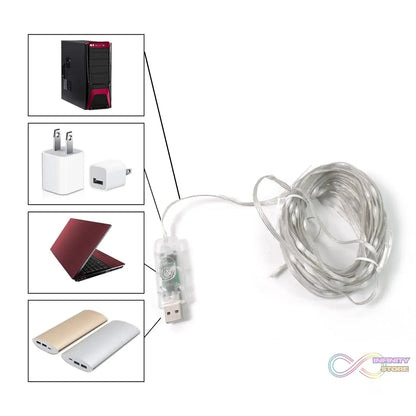 Multi Coloured 30M RGB LED Strip Lights (1 Pc / Loose) - infinityexculsivestore.com