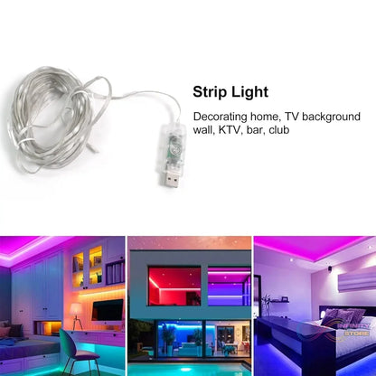 Multi Coloured 30M RGB LED Strip Lights (1 Pc / Loose) - infinityexculsivestore.com