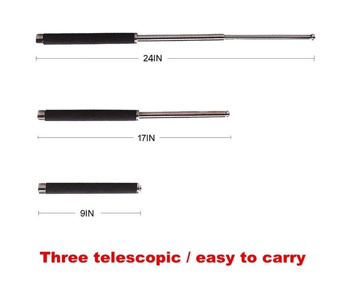 Multi - Function Collapsible Self Defense Stick Extended - infinityexculsivestore.com