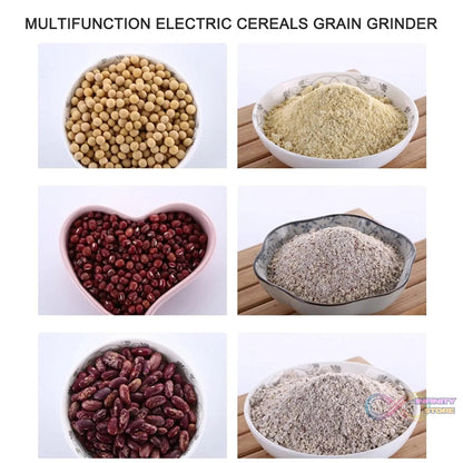 Multi Function Electric Small Food Grinder Grain Grinder (100 - 200w / 2 Blade / 1 Pc) - infinityexculsivestore.com