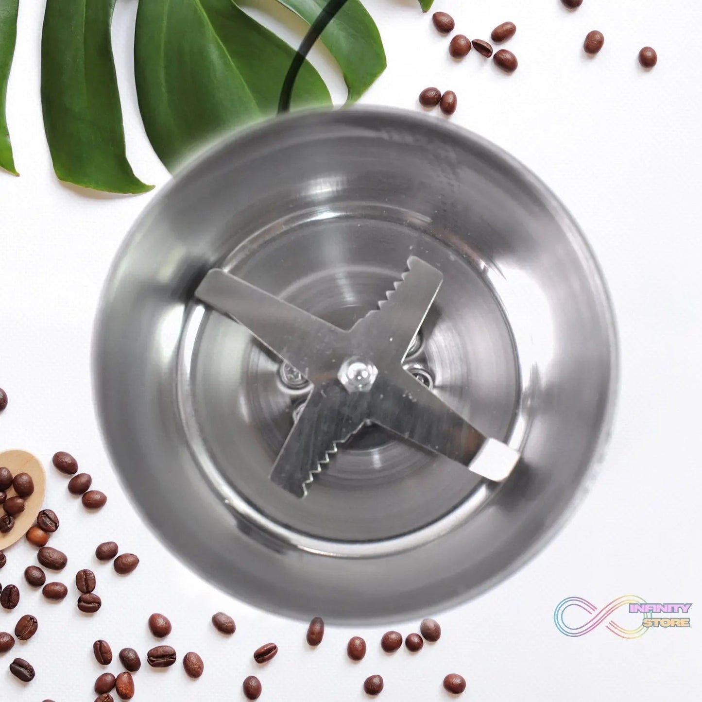 Multi Function Electric Small Food Grinder Grain Grinder (100 - 200w / 4 Blade / 1 Pc) - infinityexculsivestore.com