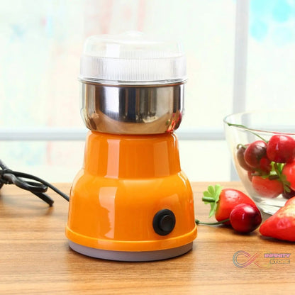 Multi Function Electric Small Food Grinder Grain Grinder (100 - 200w / 4 Blade / 1 Pc) - infinityexculsivestore.com