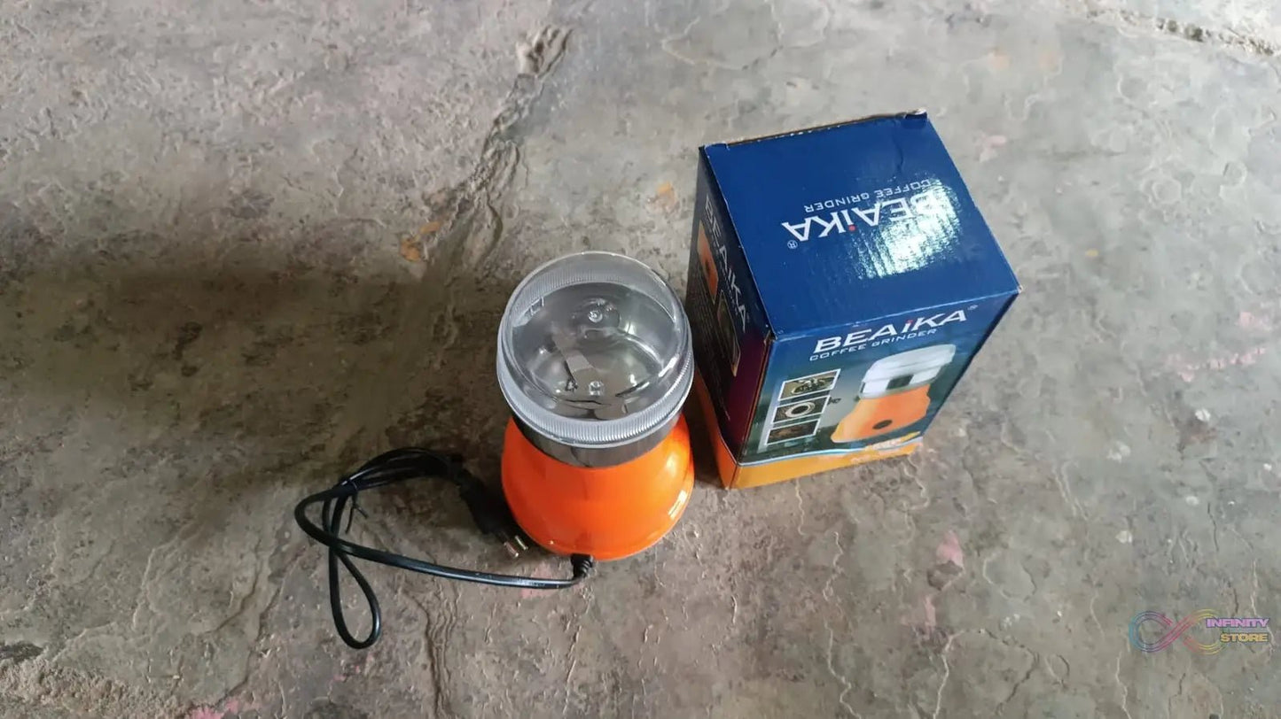 Multi Function Electric Small Food Grinder Grain Grinder (100 - 200w / 4 Blade / 1 Pc) - infinityexculsivestore.com