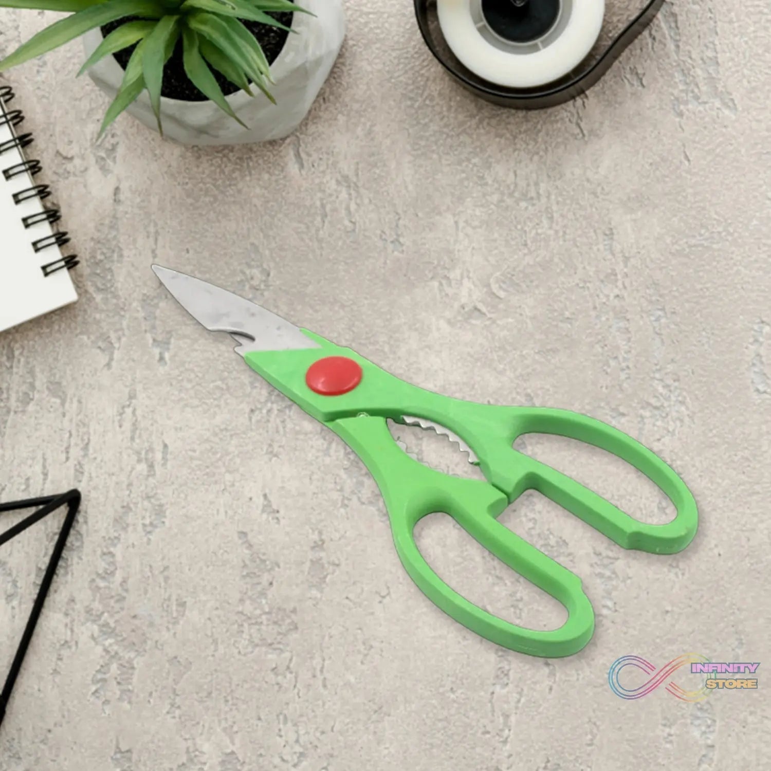 Multi - Function Kitchen Scissors for Veggies, Meat & Seafood with Bottle Opener - infinityexculsivestore.com