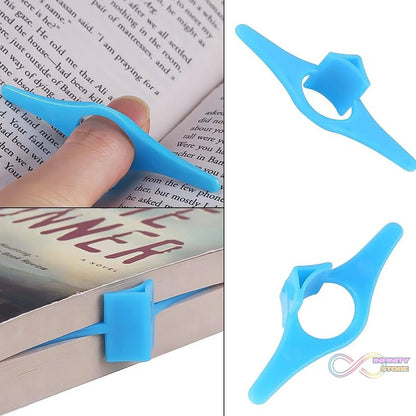 Multi - Function Plastic Thumb Book Support Book Page Holder (1 Pc) - infinityexculsivestore.com