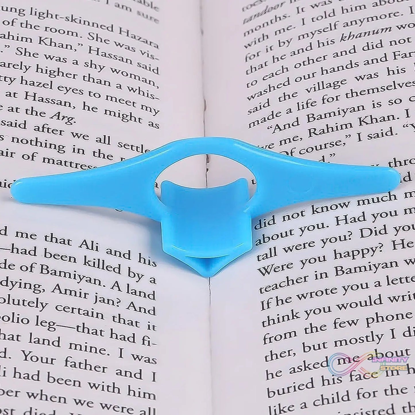 Multi - Function Plastic Thumb Book Support Book Page Holder (1 Pc) - infinityexculsivestore.com