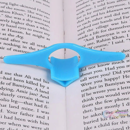 Multi - Function Plastic Thumb Book Support Book Page Holder (1 Pc) - infinityexculsivestore.com