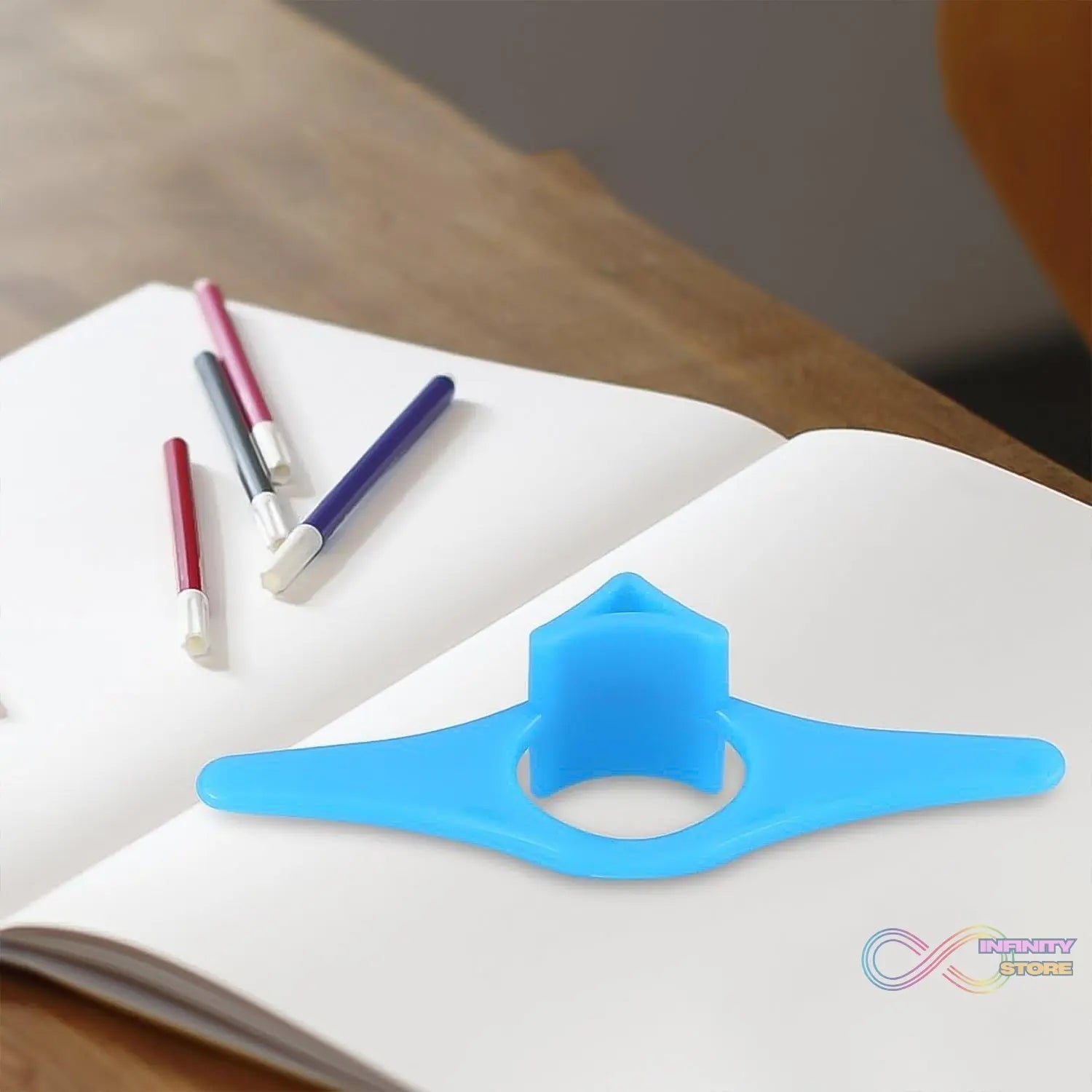 Multi - Function Plastic Thumb Book Support Book Page Holder (1 Pc) - infinityexculsivestore.com