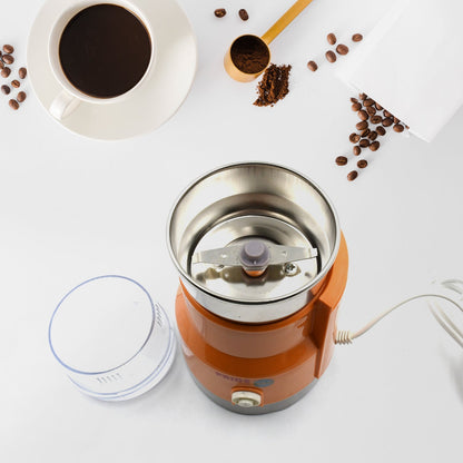 Multi Function Small Food Grinder Grain Grinder, Portable Coffee Bean Seasonings Spices Mill Powder Machine Small Kitchen Appliances for Home and Office - infinityexculsivestore.com