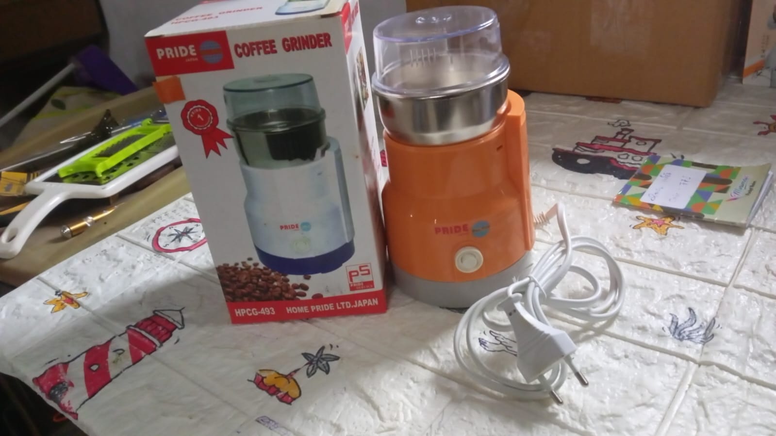 Multi Function Small Food Grinder Grain Grinder, Portable Coffee Bean Seasonings Spices Mill Powder Machine Small Kitchen Appliances for Home and Office - infinityexculsivestore.com