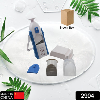 Multi - Function Time Saving Vegetable Slicer Cutter + Julienne 5 - in - 1 Food Vegetable Potato Chopper, Garlic Grinder - infinityexculsivestore.com