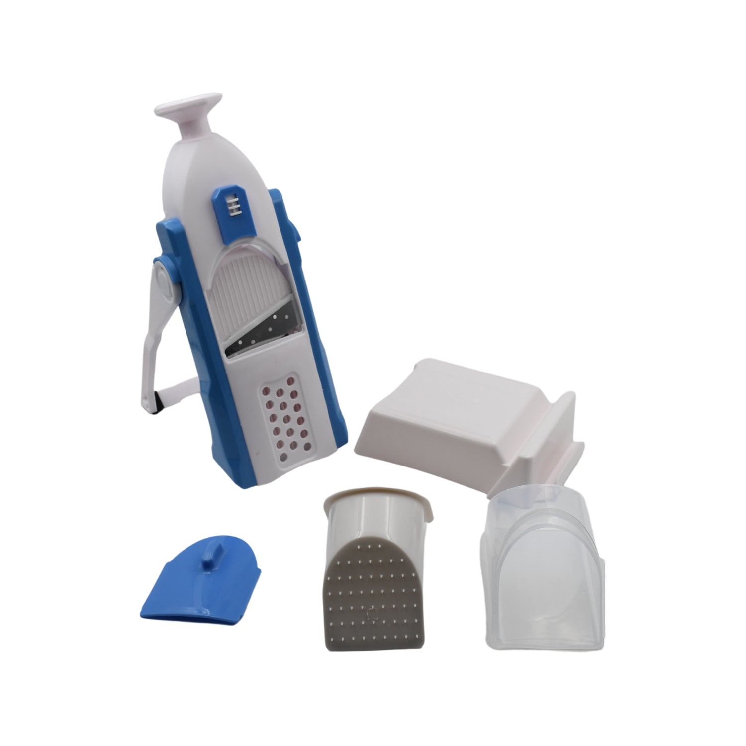 Multi - Function Time Saving Vegetable Slicer Cutter + Julienne 5 - in - 1 Food Vegetable Potato Chopper, Garlic Grinder - infinityexculsivestore.com