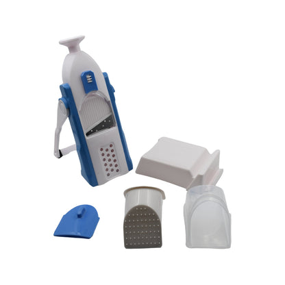 Multi - Function Time Saving Vegetable Slicer Cutter + Julienne 5 - in - 1 Food Vegetable Potato Chopper, Garlic Grinder - infinityexculsivestore.com