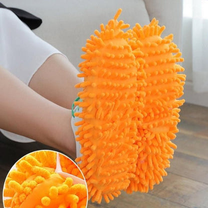 Multi - Function Washable Dust Mop / Floor Cleaning Slippers - infinityexculsivestore.com