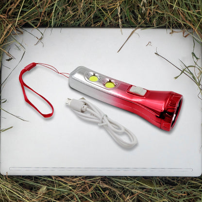 Multi Functional 3 LED Torchlight / Flashlight (1 Pc) - infinityexculsivestore.com