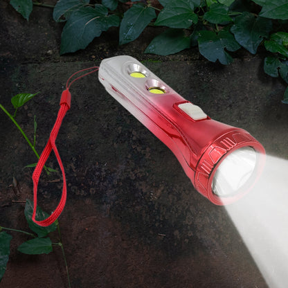 Multi Functional 3 LED Torchlight / Flashlight (1 Pc) - infinityexculsivestore.com