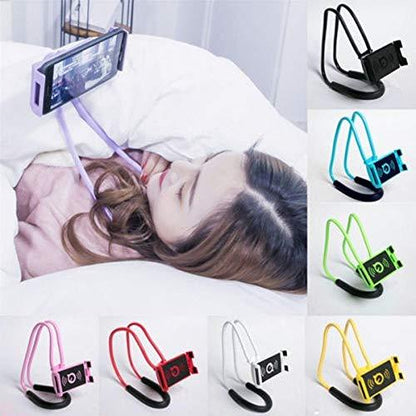Multi Functional Flexible Long Arms Stand Hanging on Neck Universal Mobile Phone Stand Lounger's Bracket for Mobile Phone Tablet PC Desktop - infinityexculsivestore.com