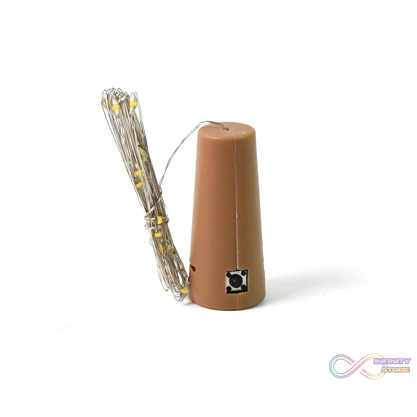 Multi LED Wine Bottle Cork / Disco Lights Copper Wire String Lights (1 Pc) - infinityexculsivestore.com