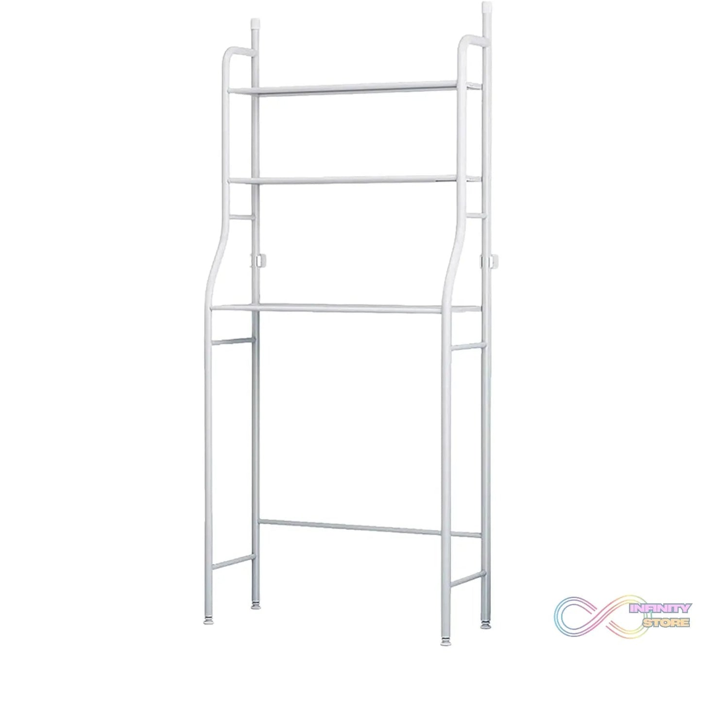 Multi - Layer The Toilet Storage Rack Metal | Bathroom Shelf Space Saving Organizer for Laundry Room Wash Basin Floor Stand - infinityexculsivestore.com