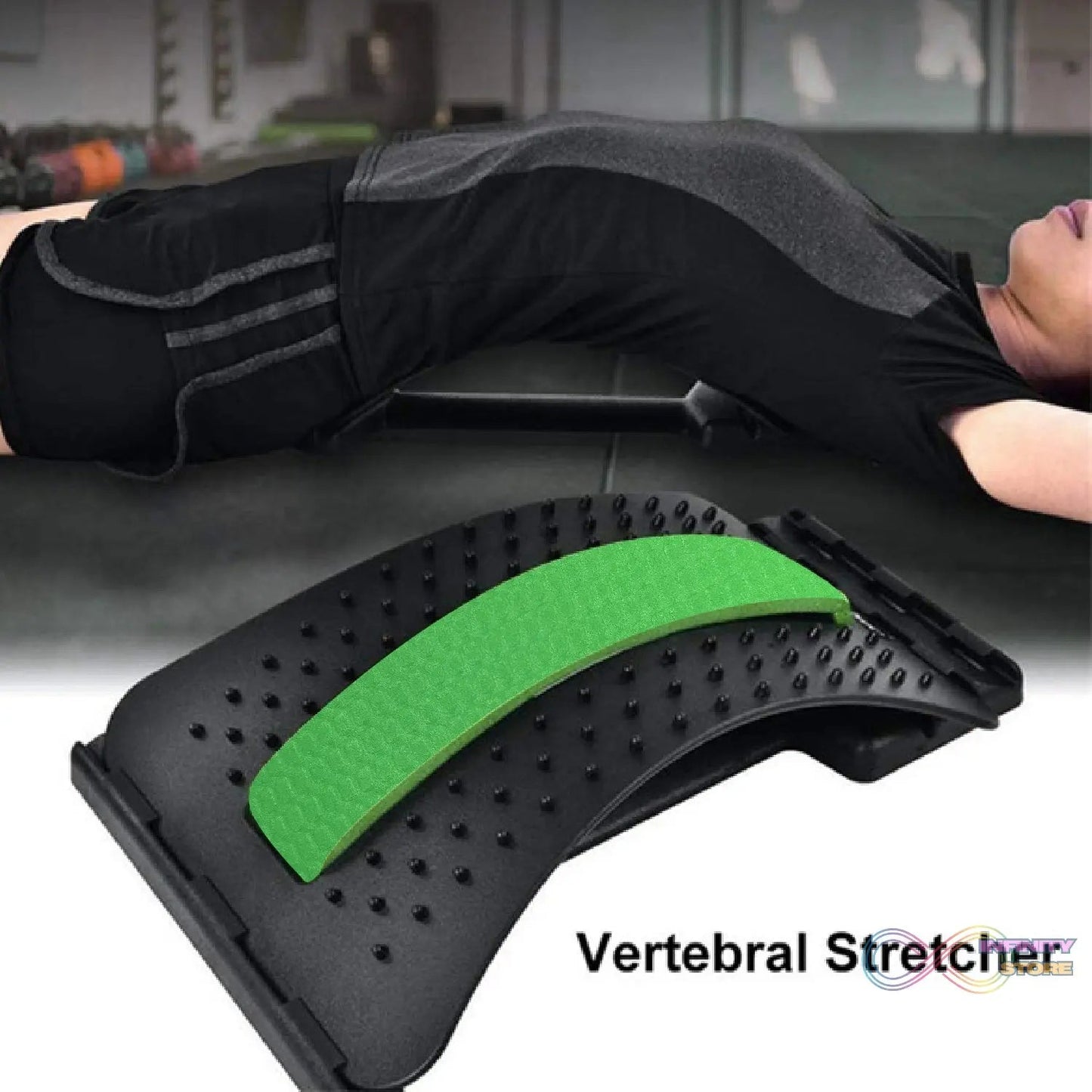 Multi - Level Back Stretcher Posture Corrector Device For Back Pain Relief - infinityexculsivestore.com