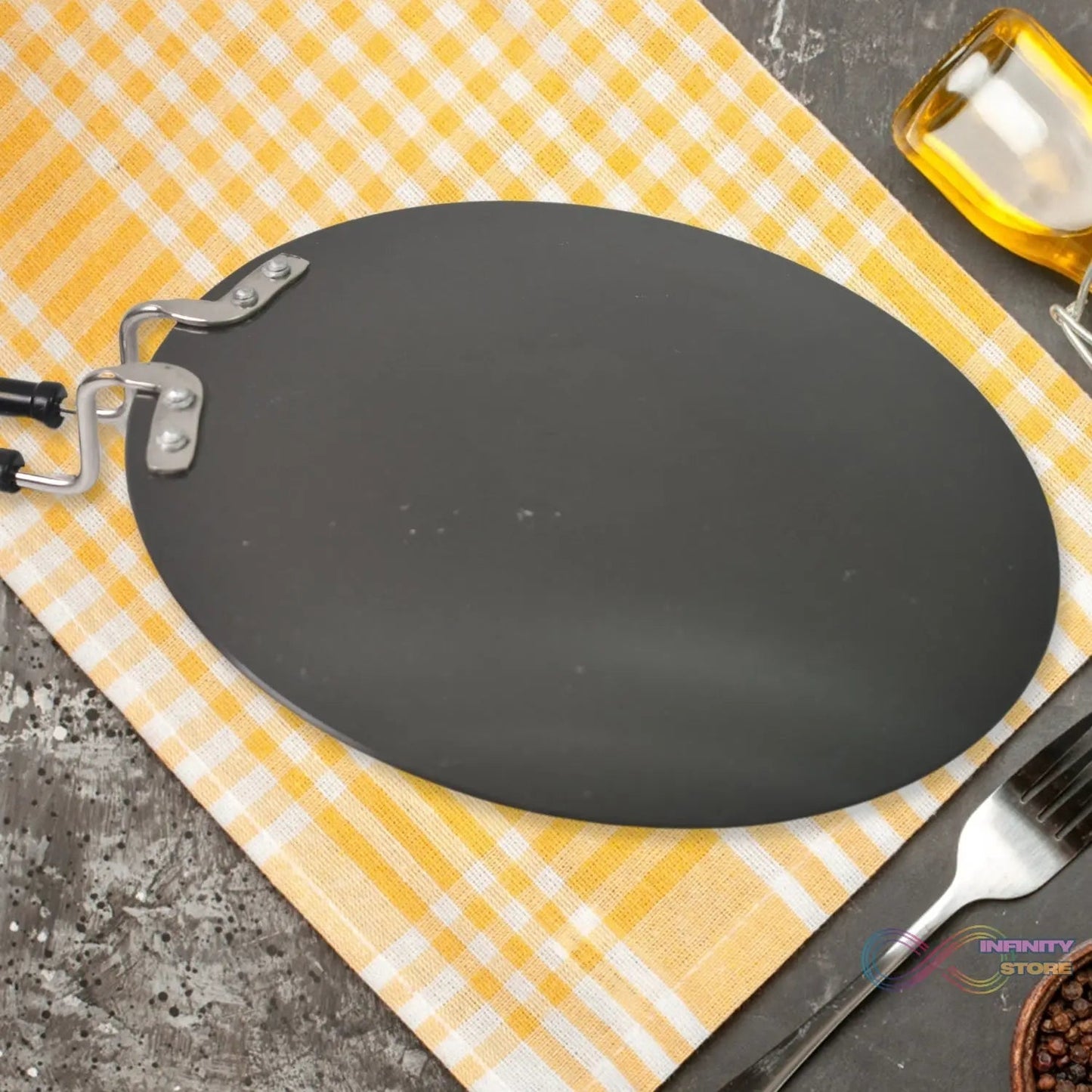 Multi Purpose Aluminium Roti Tawa (9 Inch) - infinityexculsivestore.com