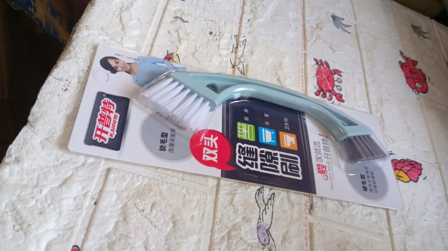 Multi Purpose Double Side Twin Cleaning Brush For Home & Clening Brush (1 Pc) - infinityexculsivestore.com