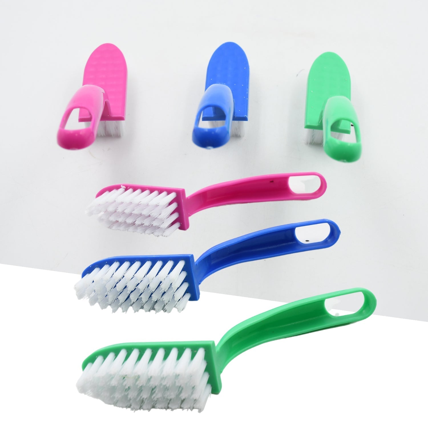 Multi - Purpose Kitchen Cleaning Brushes - Fish Cleaning Vegetable Cleaning Tool Cleaner Utensils Fruit Cleaning 3 Piece - infinityexculsivestore.com