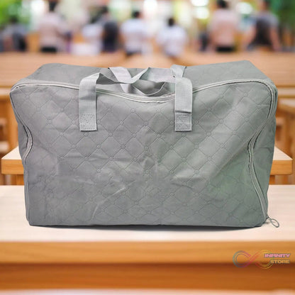 Multi - Purpose Large Capacity Bag with Zip Closure (55×35 CM / 1 Pc) - infinityexculsivestore.com