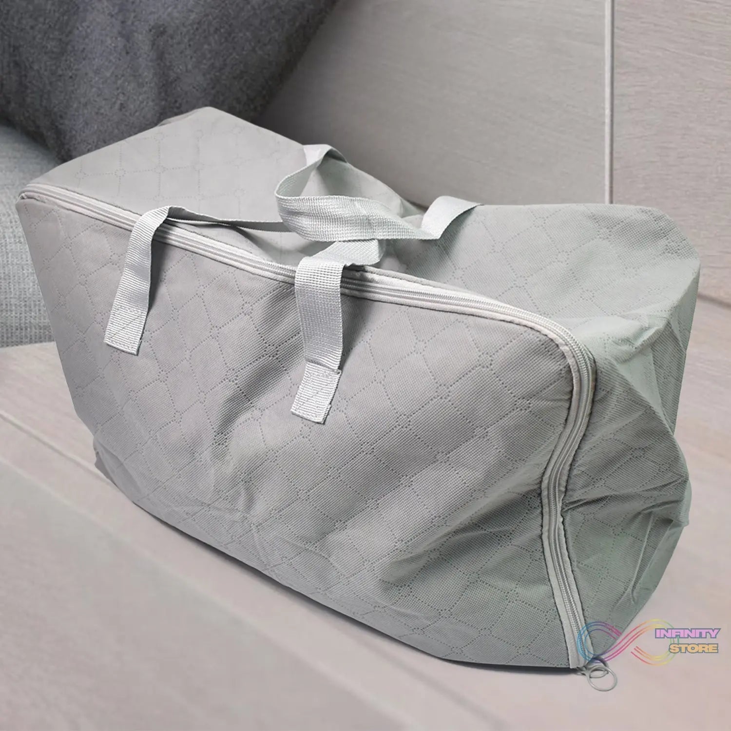 Multi - Purpose Large Capacity Bag with Zip Closure (55×35 CM / 1 Pc) - infinityexculsivestore.com
