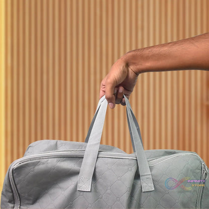 Multi - Purpose Large Capacity Bag with Zip Closure (55×35 CM / 1 Pc) - infinityexculsivestore.com