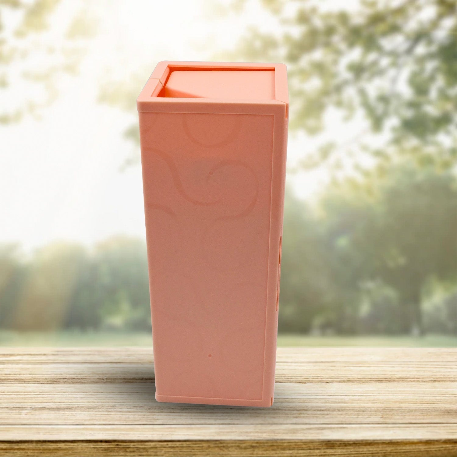 Multi - Purpose Pen Holder, Foldable Magnetic Kawaii Desk Pen Holder Pencil Makeup Storage Box Desktop Organizer Stand Case School Office Stationery - infinityexculsivestore.com