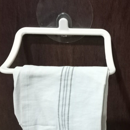 Multi - Purpose Self Adhesive, Strong Sticker Self Adhesive Wall Mounted Hand Towel Holder/Hanger - infinityexculsivestore.com